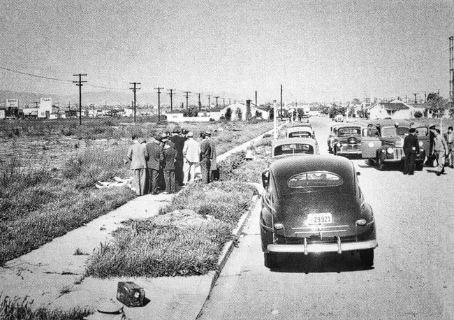 Elizabeth-Short-sidewalk-view-of-crime-scene