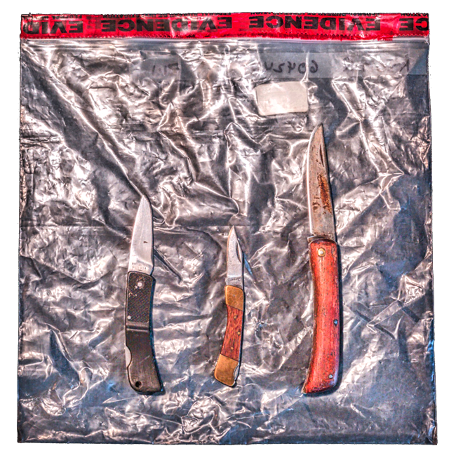 Unabomber-Evidence-bag-with-blades